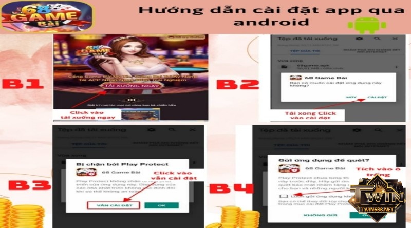 Cách tải game 68 cho hệ điều hành Android cực kỳ đơn giản