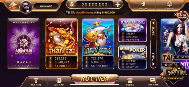 Top dạng game đổi thưởng hot nhất hiện nay