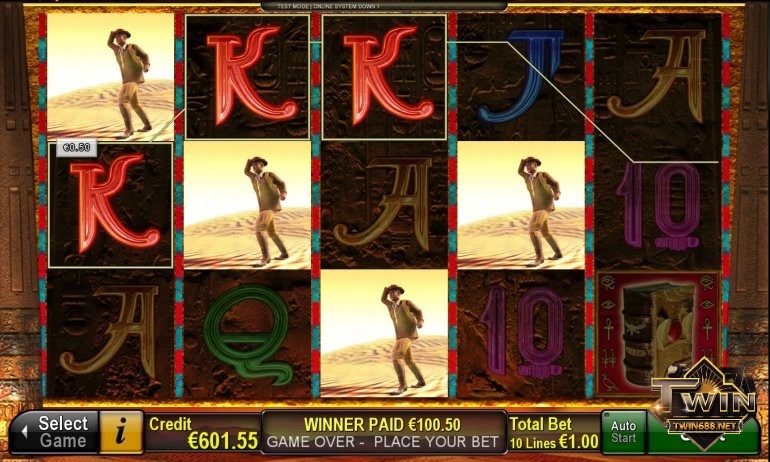 Các biểu tượng lá bài từ 10-A vô cùng đặc sắc trong slot Game Book of ra deluxe