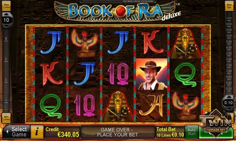 Lối chơi slot Game Book of ra deluxe đơn giản và hấp dẫn người chơi