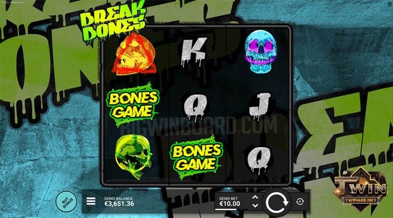 Các biểu tượng và phụ kiện Breaking bones game đẹp mắt và sinh động