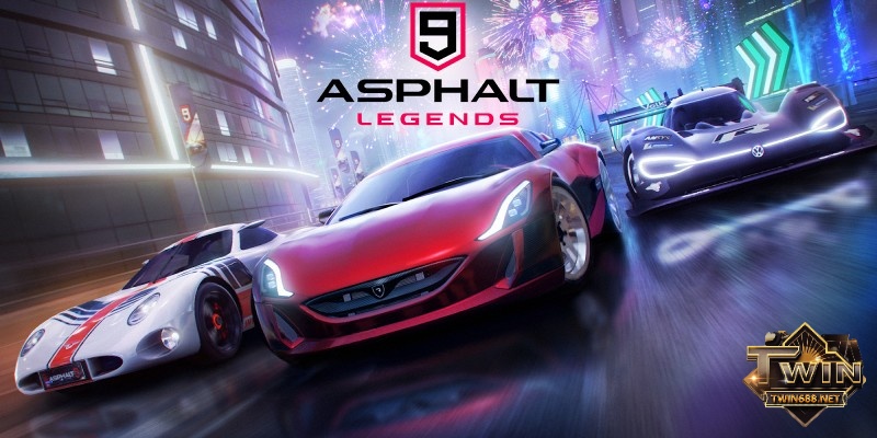 Game Asphalt 9 Legends với mô hình đua xe 3D cho cung Bạch Dương