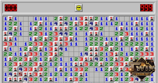 Khám phá và tránh các mine trong trò chơi đặt bom kinh điển: Minesweeper