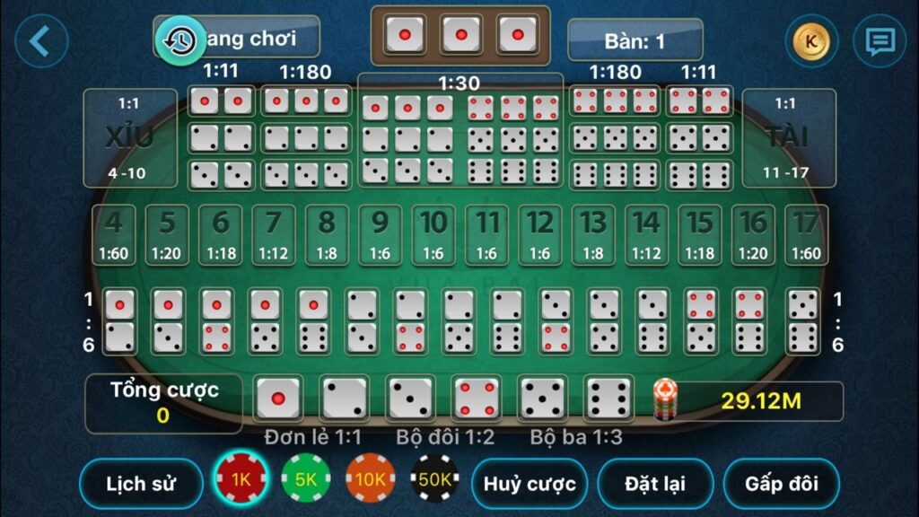 Game tài xỉu online: Hướng dẫn luật chơi chi tiết cùng CFUN68