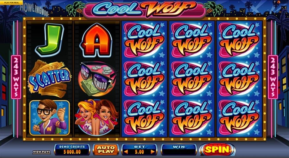 Cool Wolf Slot: Game Slot chủ đề sói từ nhà Microgaming