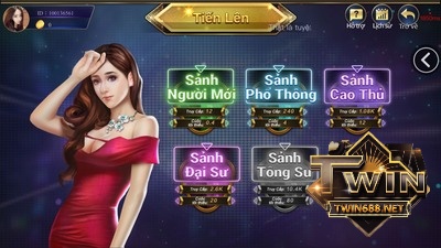 Nhiều sảnh bài để tham gia