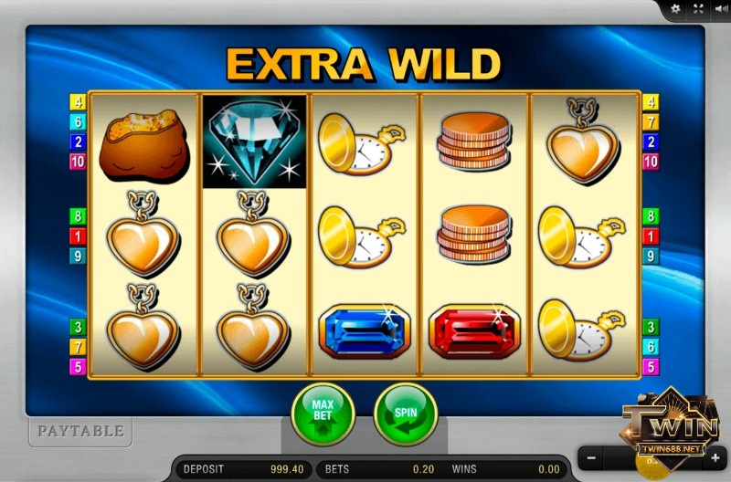 Extra Wild slot có cách chơi vô cùng đơn giản