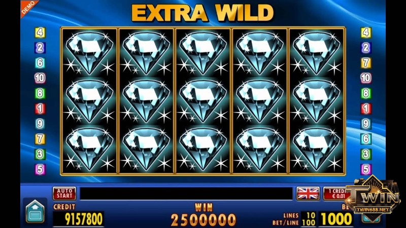  Extra Wild slot có RTP 95,79%