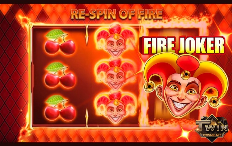 Fire Joker demo thiết kế có màu sắc ấm áp trong bố cục giao diện