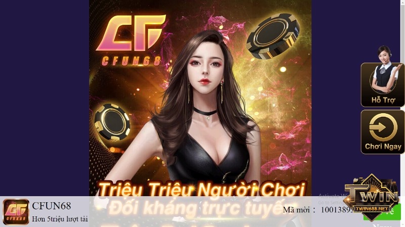 CFUN68 có thể tải trực tiếp về thiết bị