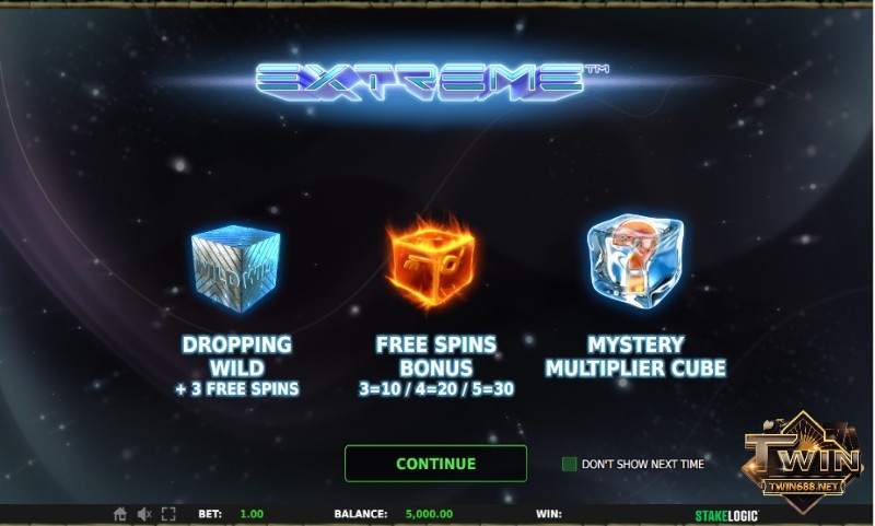 Extreme free games: Game slot chủ đề vũ trụ huyền bí