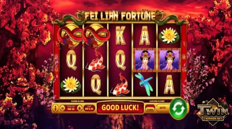 Fei Lian là game slot có cách chơi cực kỳ đơn giản